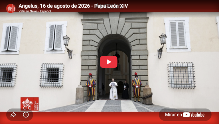 Ángelus Papa León XIV | Domingo 16 de agosto de