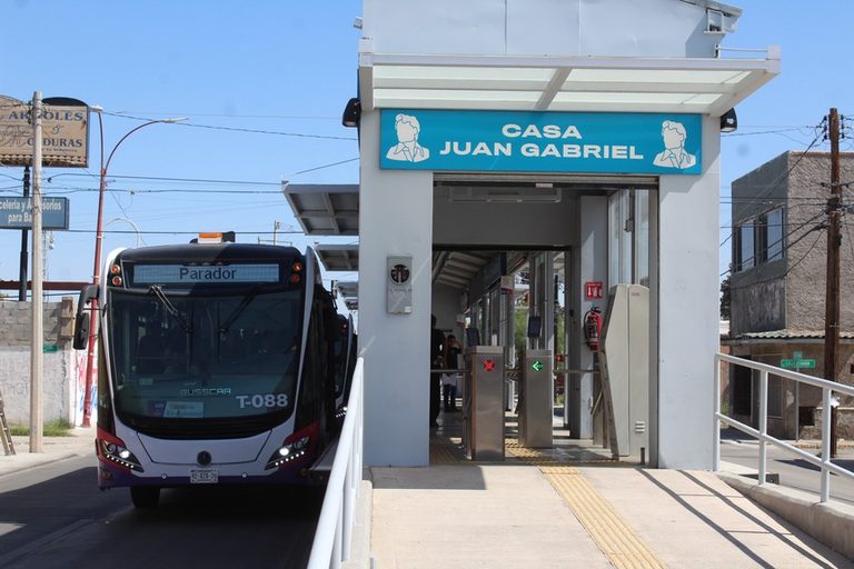 Anuncia Sistema JuárezBus desvíos temporales por el festival %22Juangabrielísimo%22