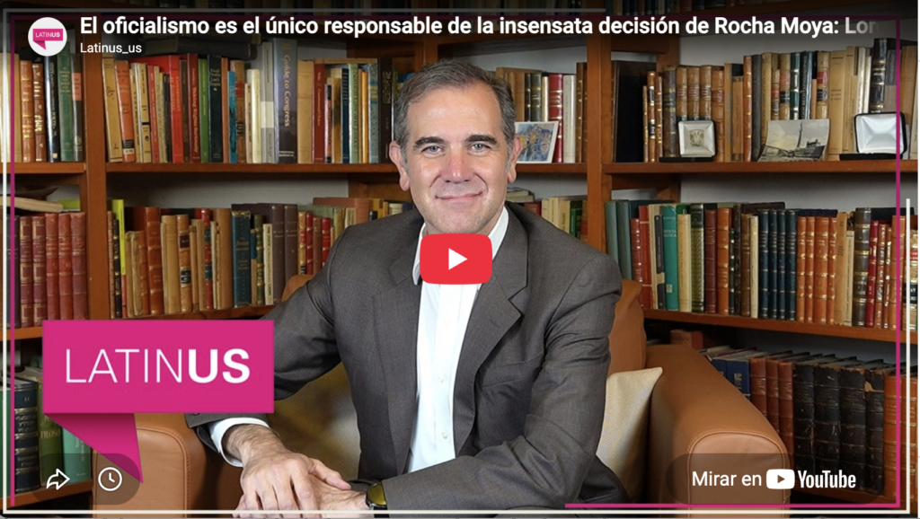 El oficialismo es el responsable de la decisión de Rocha Moya | Lorenzo Córdova