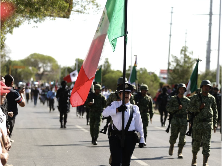Inician los preparativos para el desfile militar del 16 de Septiembre en Ciudad Juárez