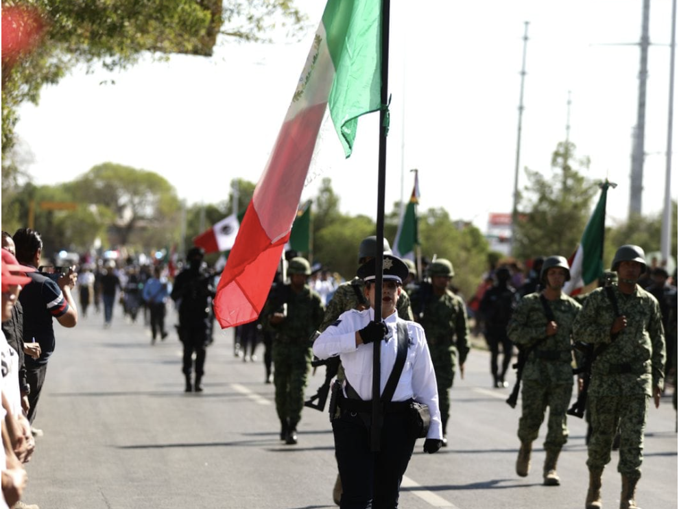 Inician los preparativos para el desfile militar del 16 de Septiembre en Ciudad Juárez