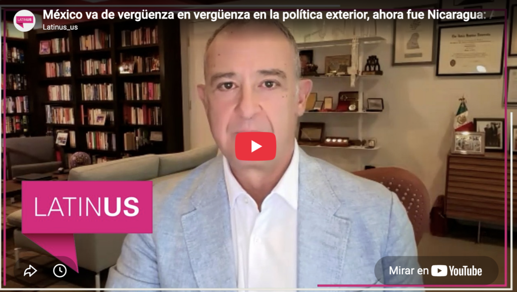 México da vergüenza en política exterior en Nicaragua | Arturo Sarukhán