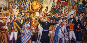 1810, el cura Miguel Hidalgo lanza el %22Grito de Dolores%22