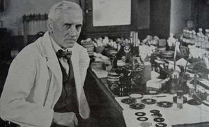 Sir Alexander Fleming who discovered penicillin