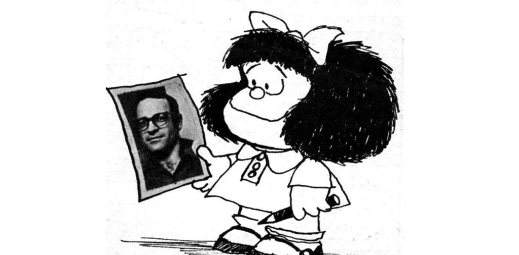 1964, la revista %22Primera Plana%22 comienza a publicar una nueva tira cómica del dibujante Quino con Mafalda
