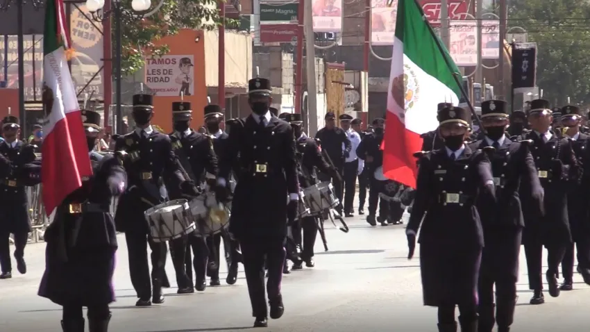Anuncia Educación detalles del Desfile Cívico Militar del 16 de Septiembre en Juárez