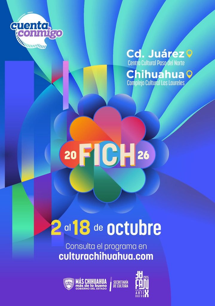 Anuncia Secretaría de Cultura cartelera del FICH 2026 para Ciudad Juárez y la capital