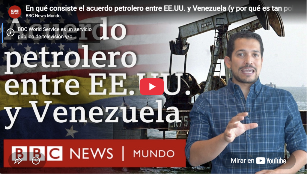 En qué consiste el polémico acuerdo petrolero entre EU y Venezuela | BBC Mundo