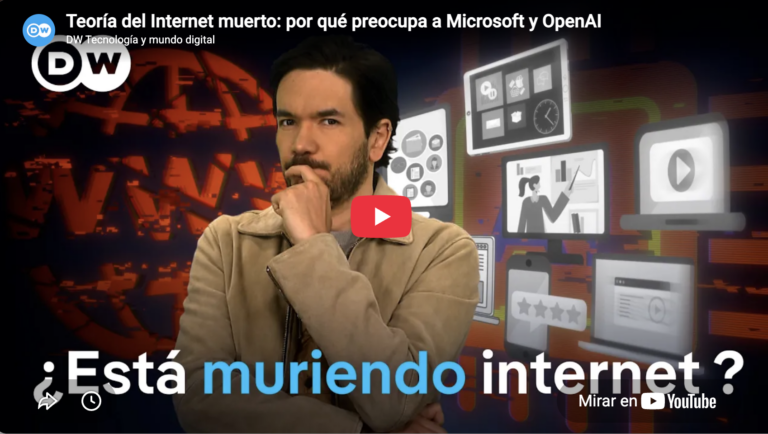 Teoría del Internet muerto y por qué les preocupa a Microsoft y OpenAI | DW