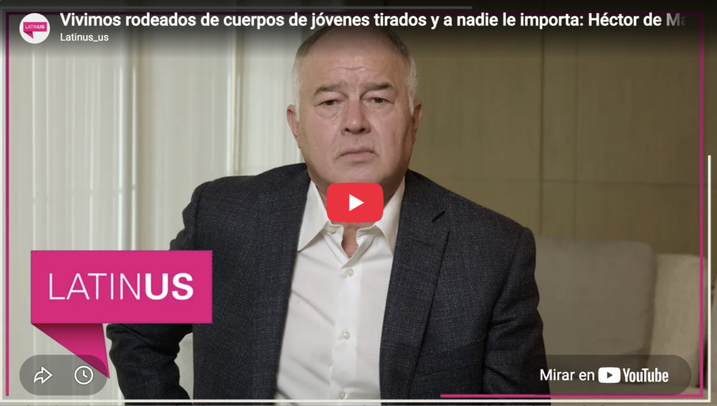 Vivimos rodeados de cuerpos de jóvenes tirados, pero a nadie le importa | Héctor de Mauleón | Latinus