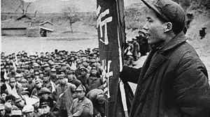 1935, concluye la %22Larga Marcha%22, iniciada en octubre de 1934 en Jiangxi