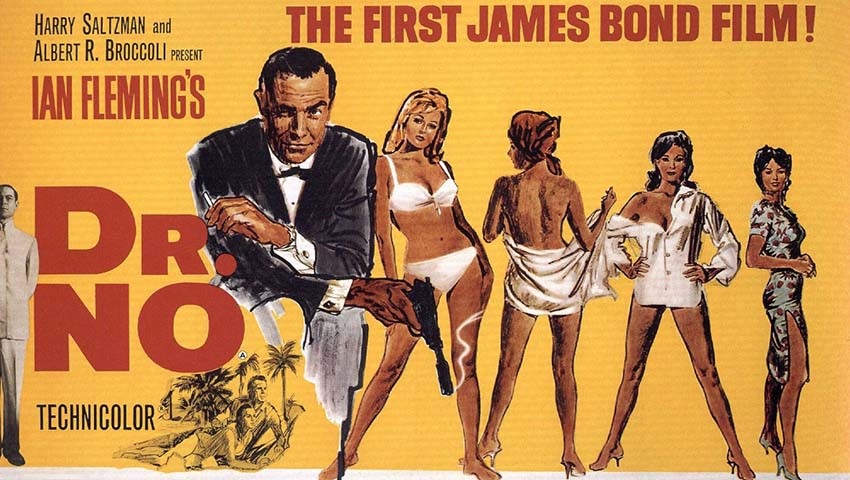 1962, estreno de la primera película de James Bond 'Agente 007 contra el Dr. No'