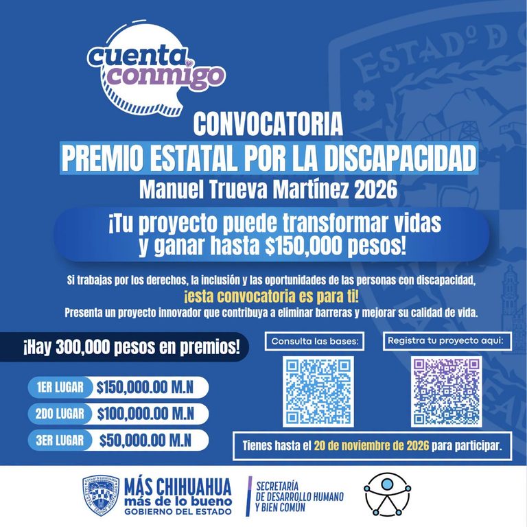 Anuncian el Premio Estatal 'Manuel Trueva Martínez' para personas con discapacidad
