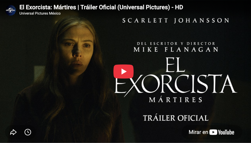 El Exorcista Mártires | Tráiler oficial | Universal Pictures | Scarlett Johansson