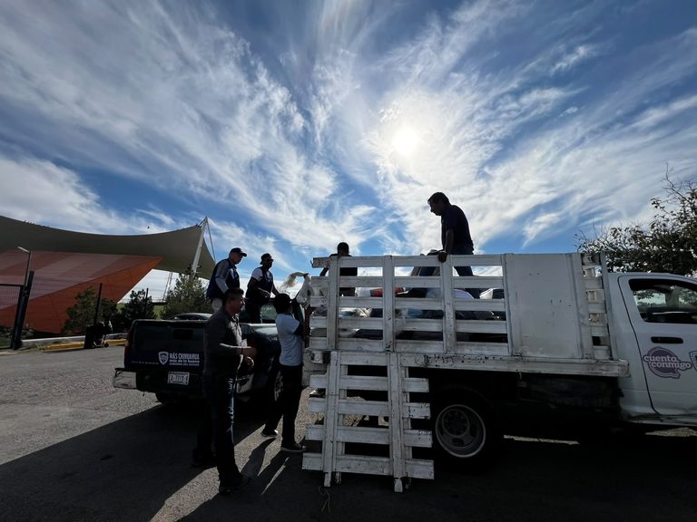 Envía gobierno estatal apoyos emergentes a gente afectada por las lluvias en Juárez