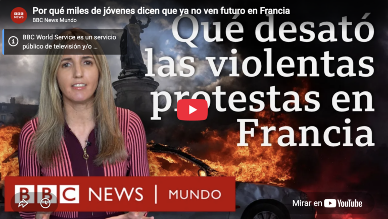 Por qué miles de jóvenes dicen que ya no ven futuro en Francia