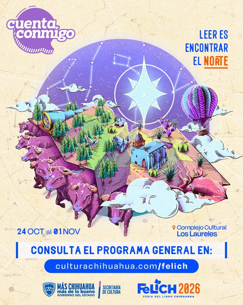 Presenta Secretaría de Cultura programa general de la Feria del Libro Chihuahua