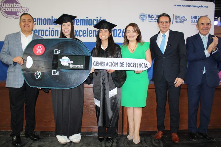 Reconoce Gobierno del Estado a más de 6 mil 800 estudiantes en la Zona Norte