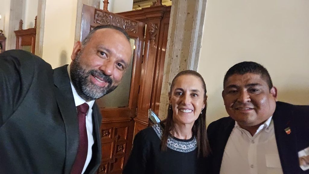 Se compromete alcalde con presidenta Sheinbaum para Vivienda para el Bienestar