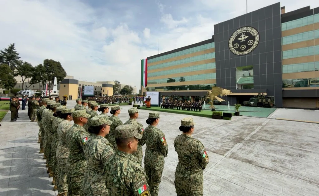 Sedena conmemora 205 años de la creación de la Secretaría de Guerra y Marina